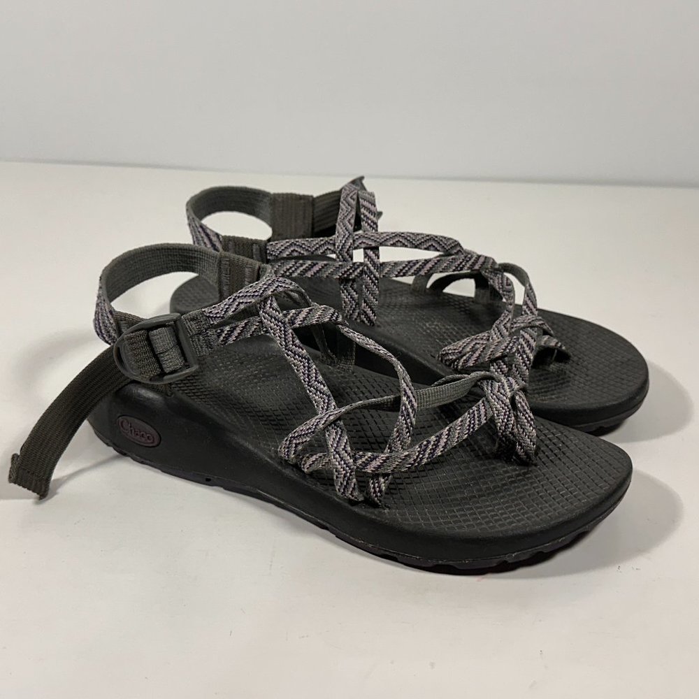Chaco ZX/2 Multi-Color Toe Loop Double Strap Sandals Women Size 9